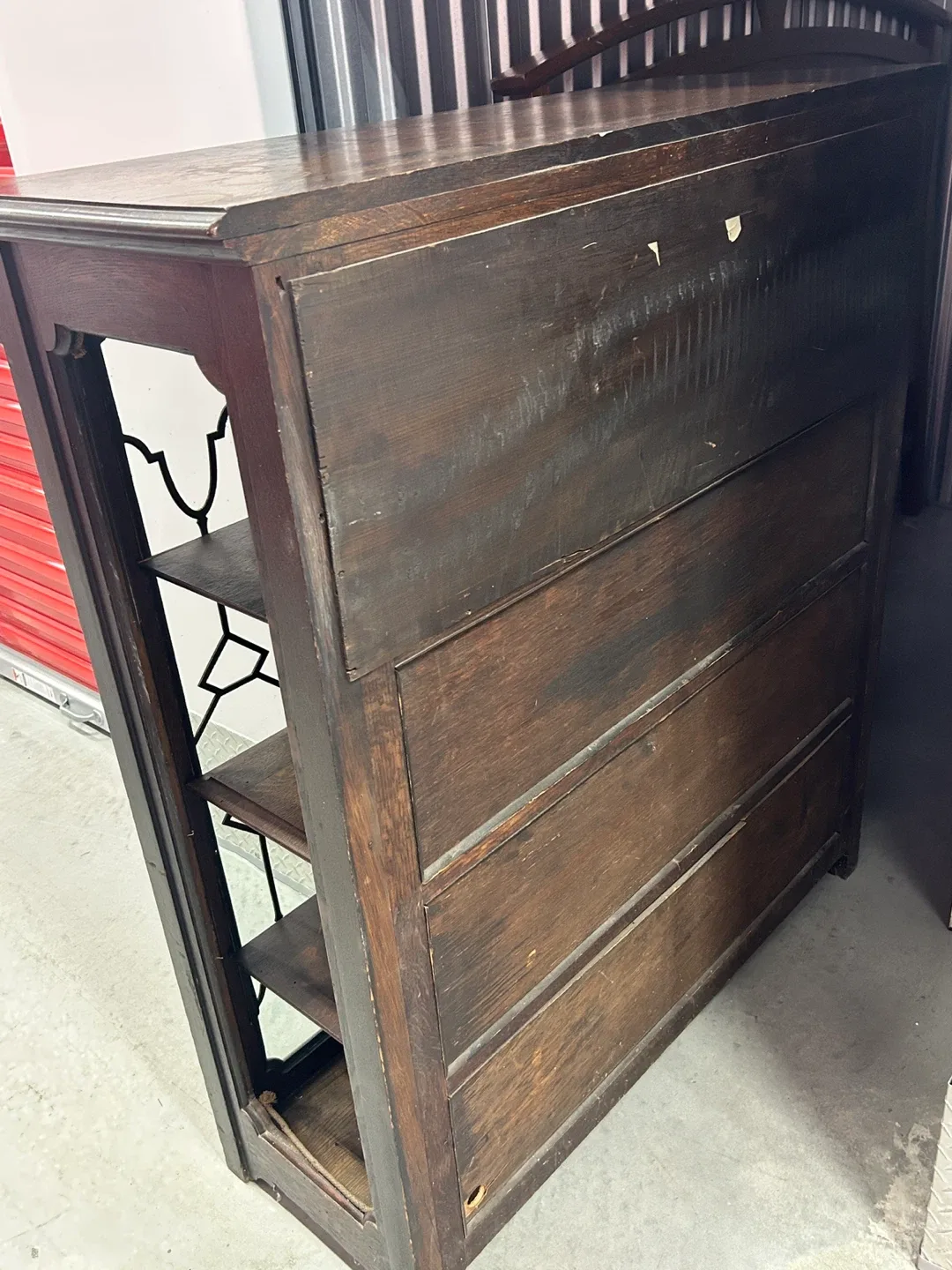 Vintage Wooden Display Cabinet image indicator(9)