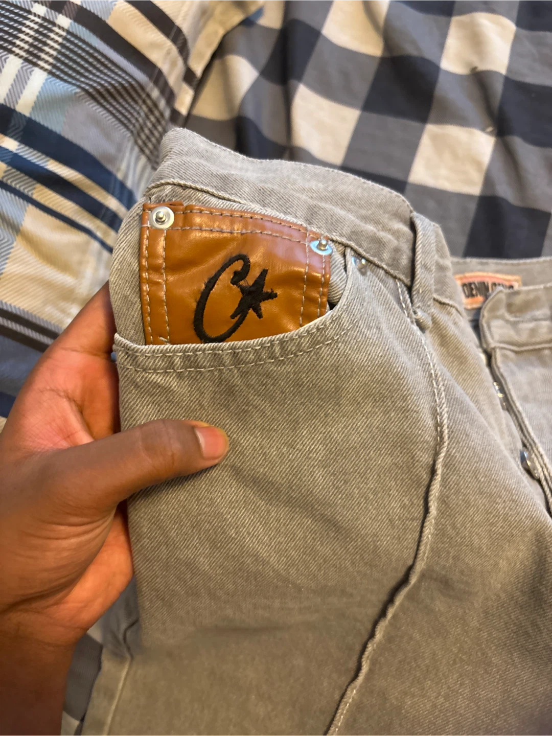 Corteiz C star Jeans - photo 3