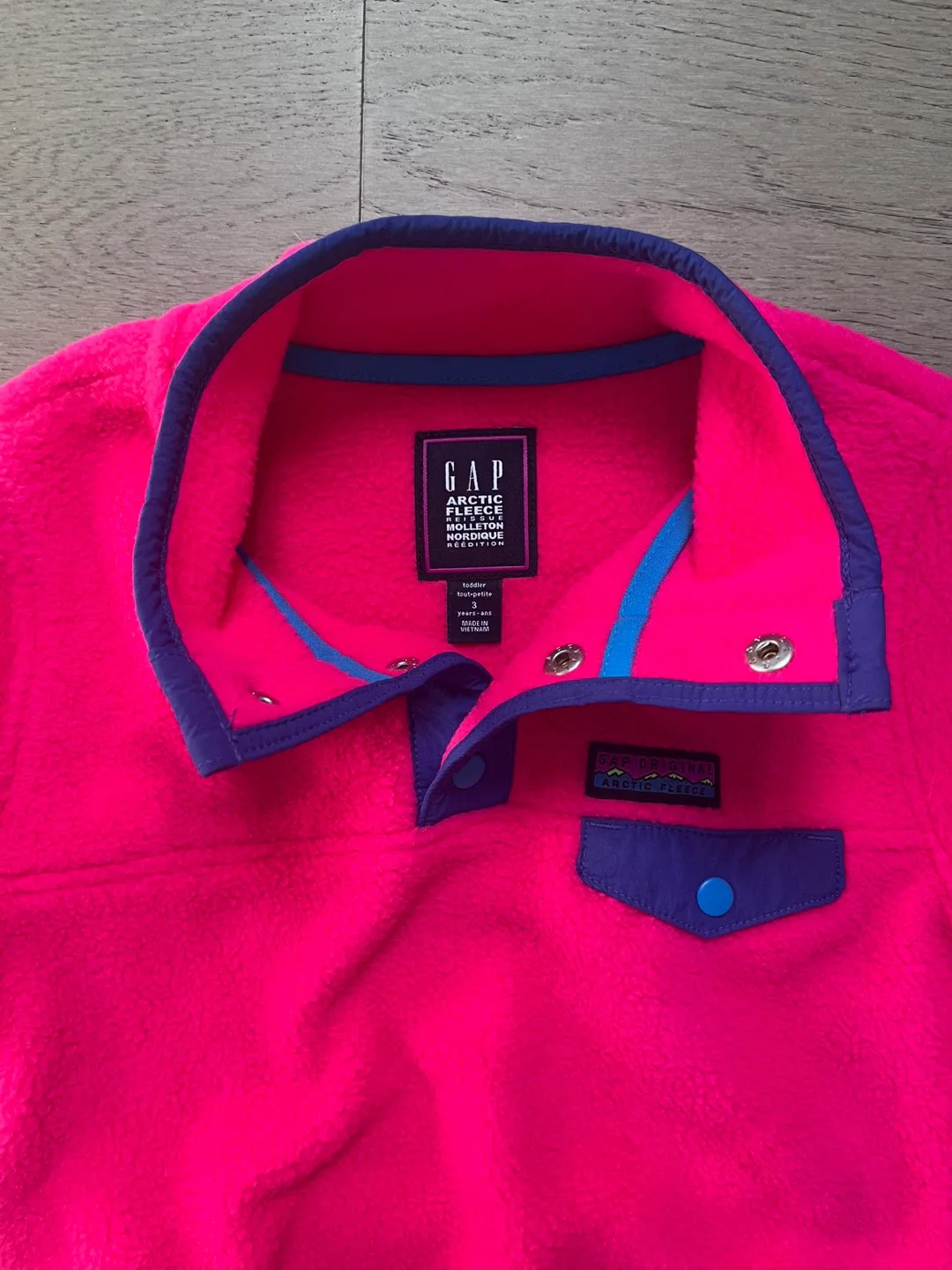 GAP Arctic Fleece Pullover - Toddler Size 3 🥕 image indicator(2)