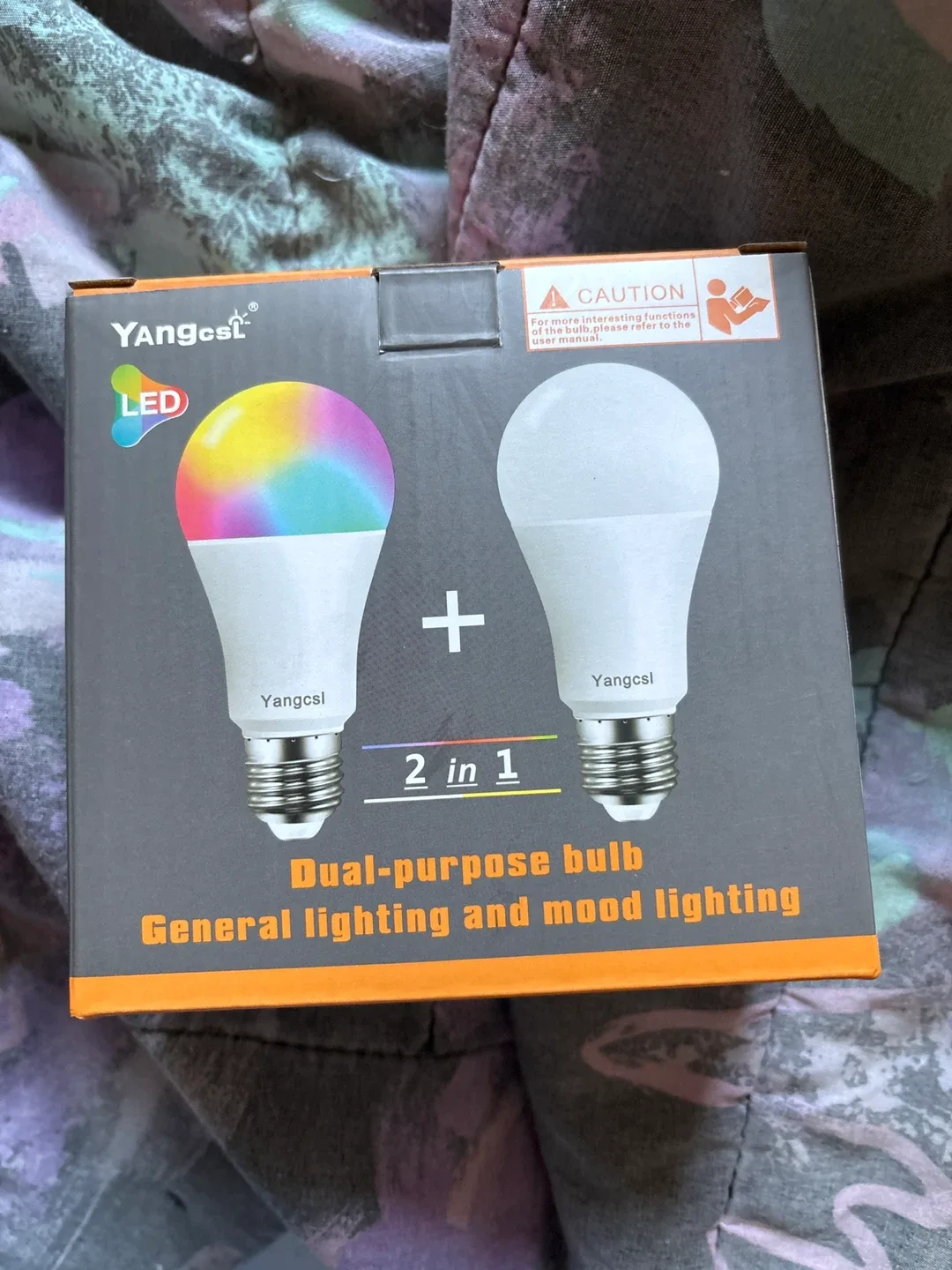 Yangcsl LED RGB Light Bulb - 2 in 1 thumbnail