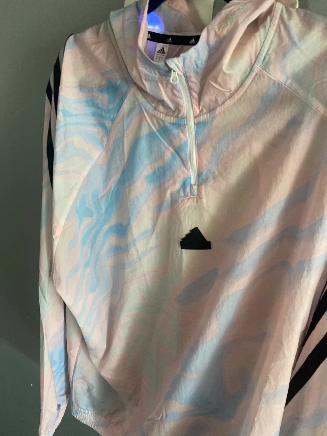 Adidas XL Pullover Windbreaker Jacket image indicator(3)