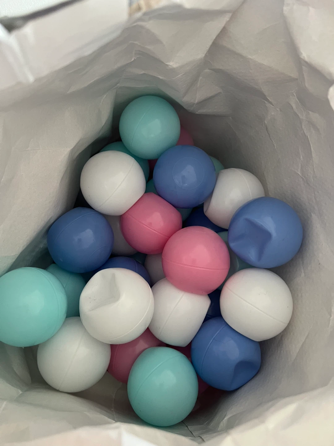 Colorful Plastic Play Balls - photo 2