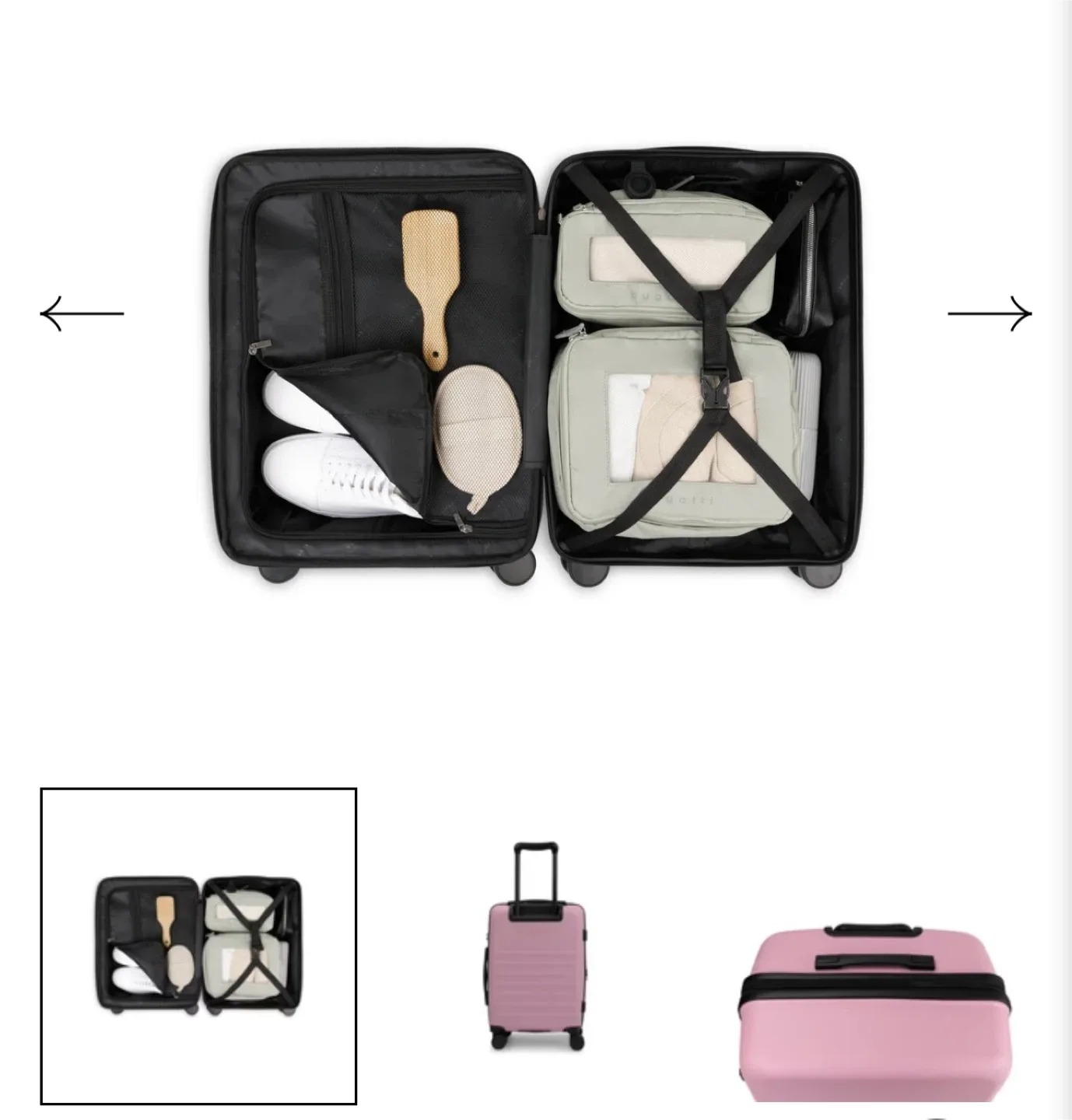 Bugatti Seoul Luggage - Pink 2 pc. 30inch & 21inch image indicator(3)