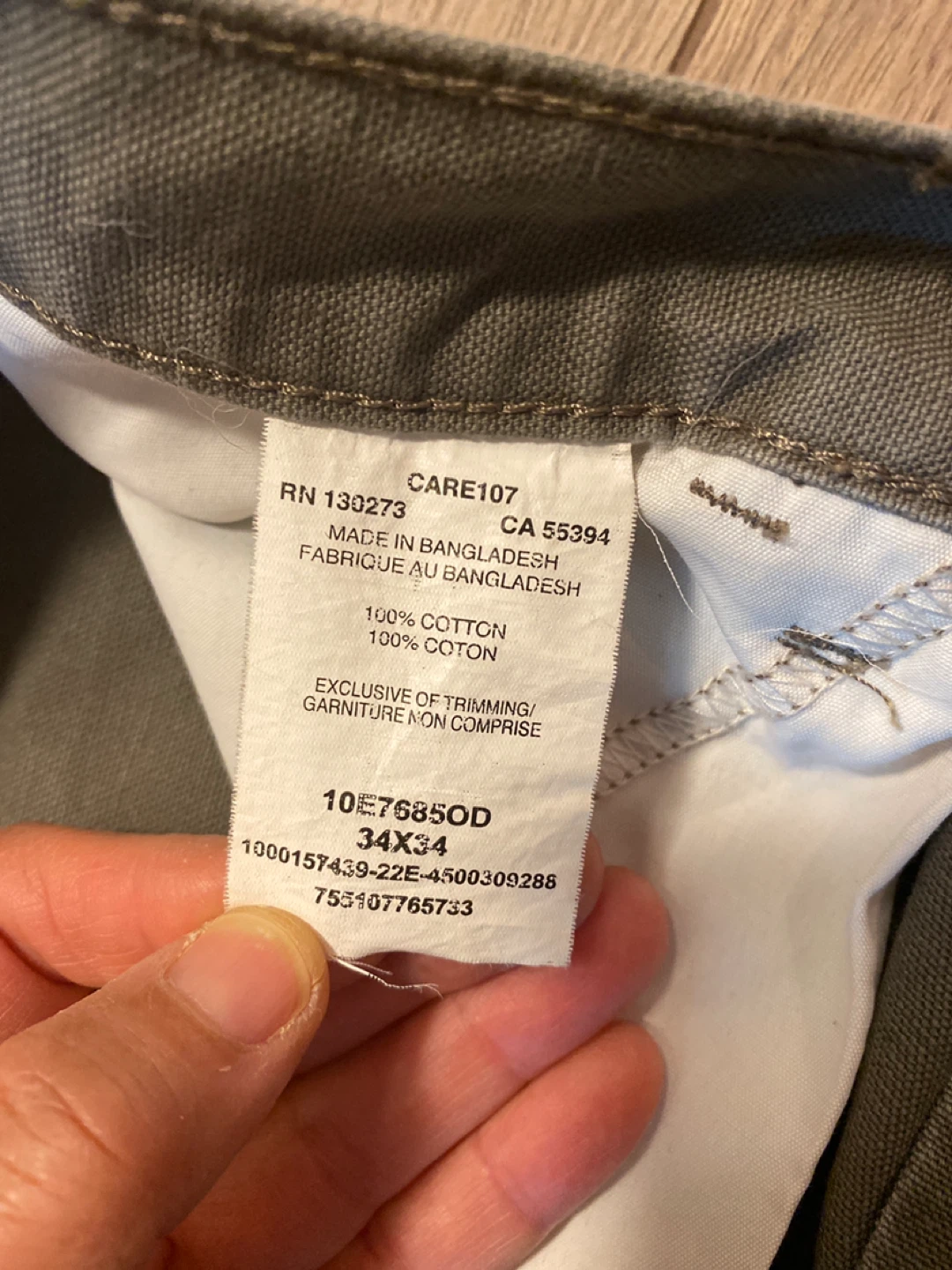 Lee Carpenter Pants - Size 34x34 - photo 2