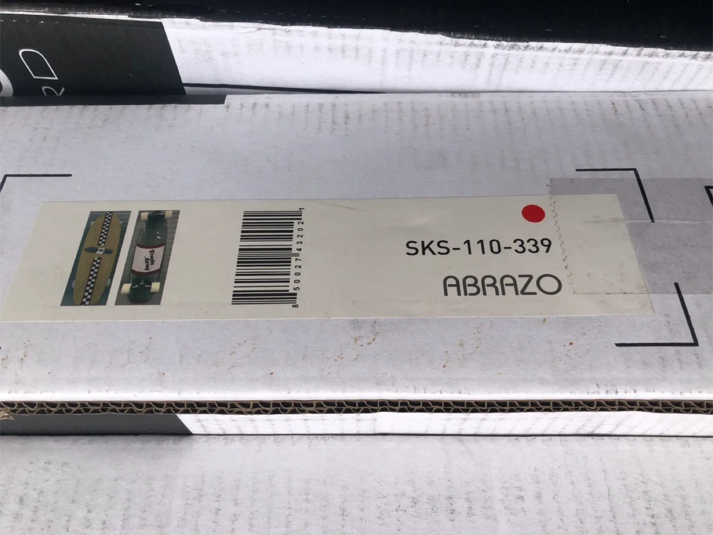 Abrazo 33x9.5 Pro Cruiser Skateboard for Kids Teens & Adults image indicator(9)