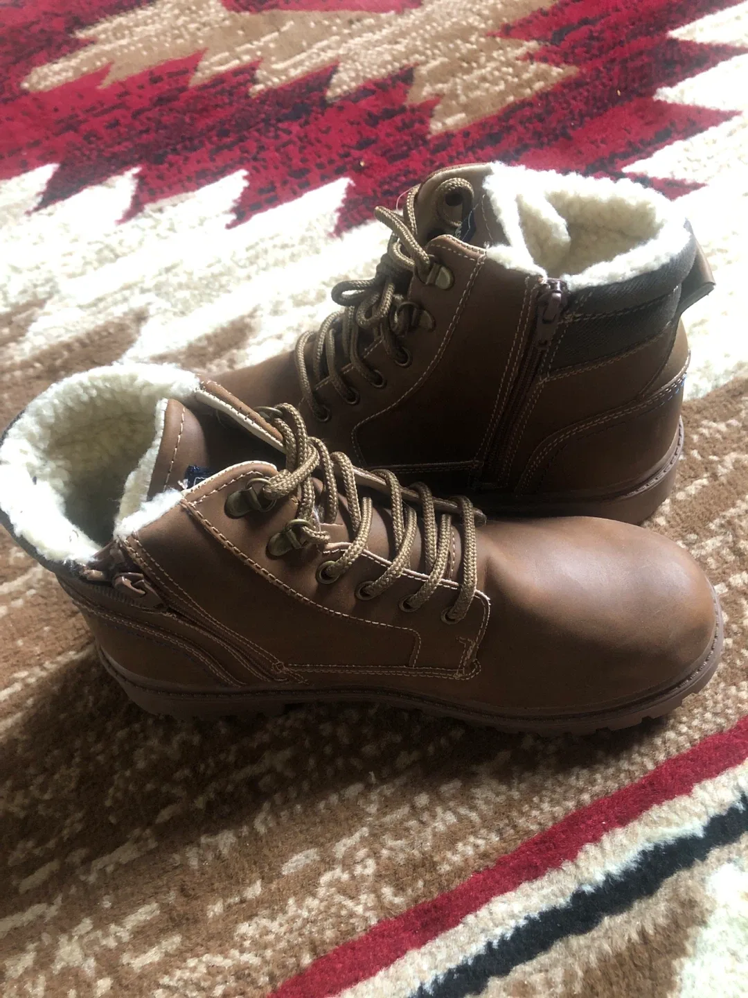 River Shine Brown Winter Boots - Size 43 image indicator(2)