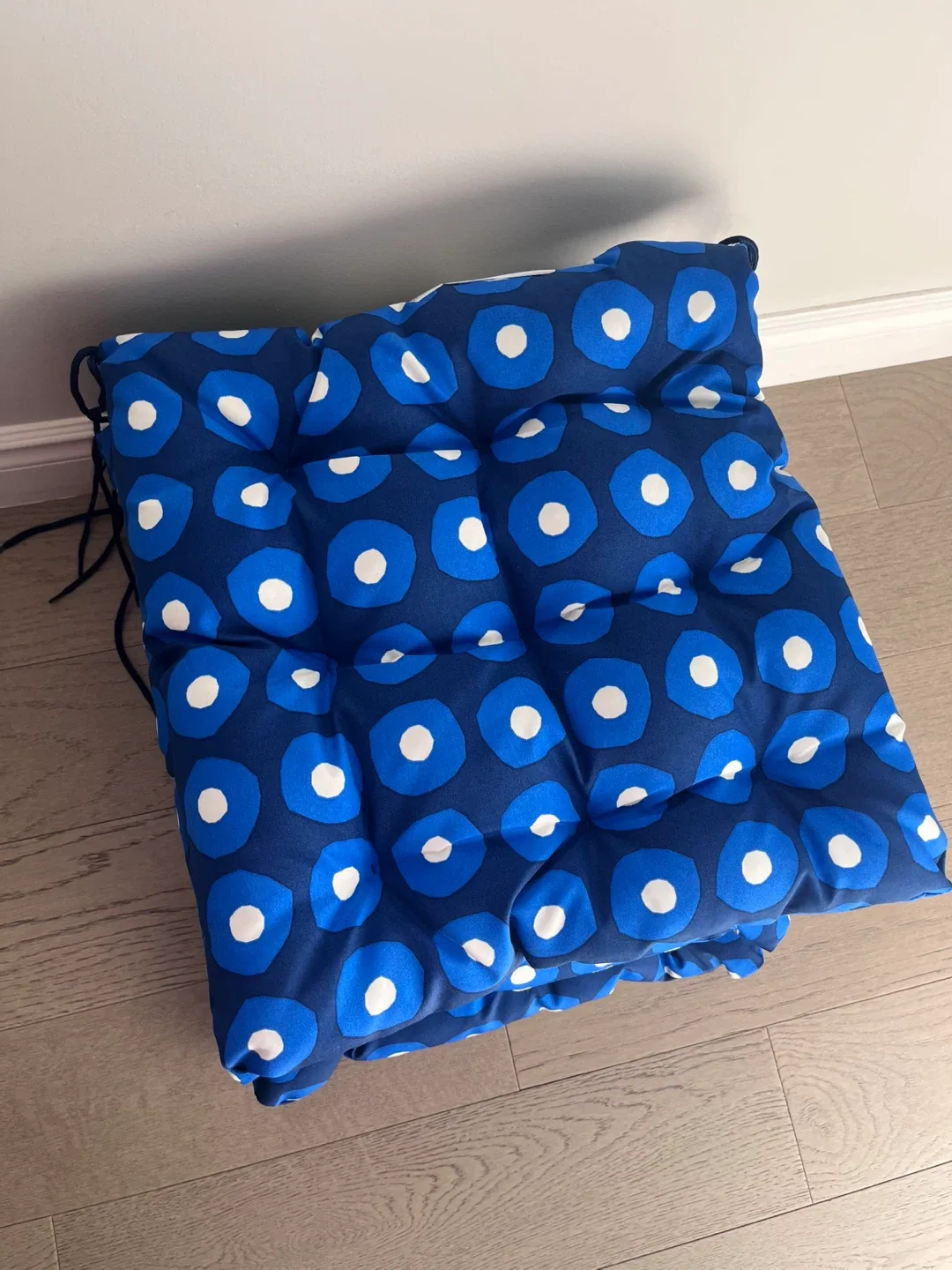 IKEA KLÖSAN Blue Seat Cushions x 4 - Brand New with tags 🥕 image indicator(2)