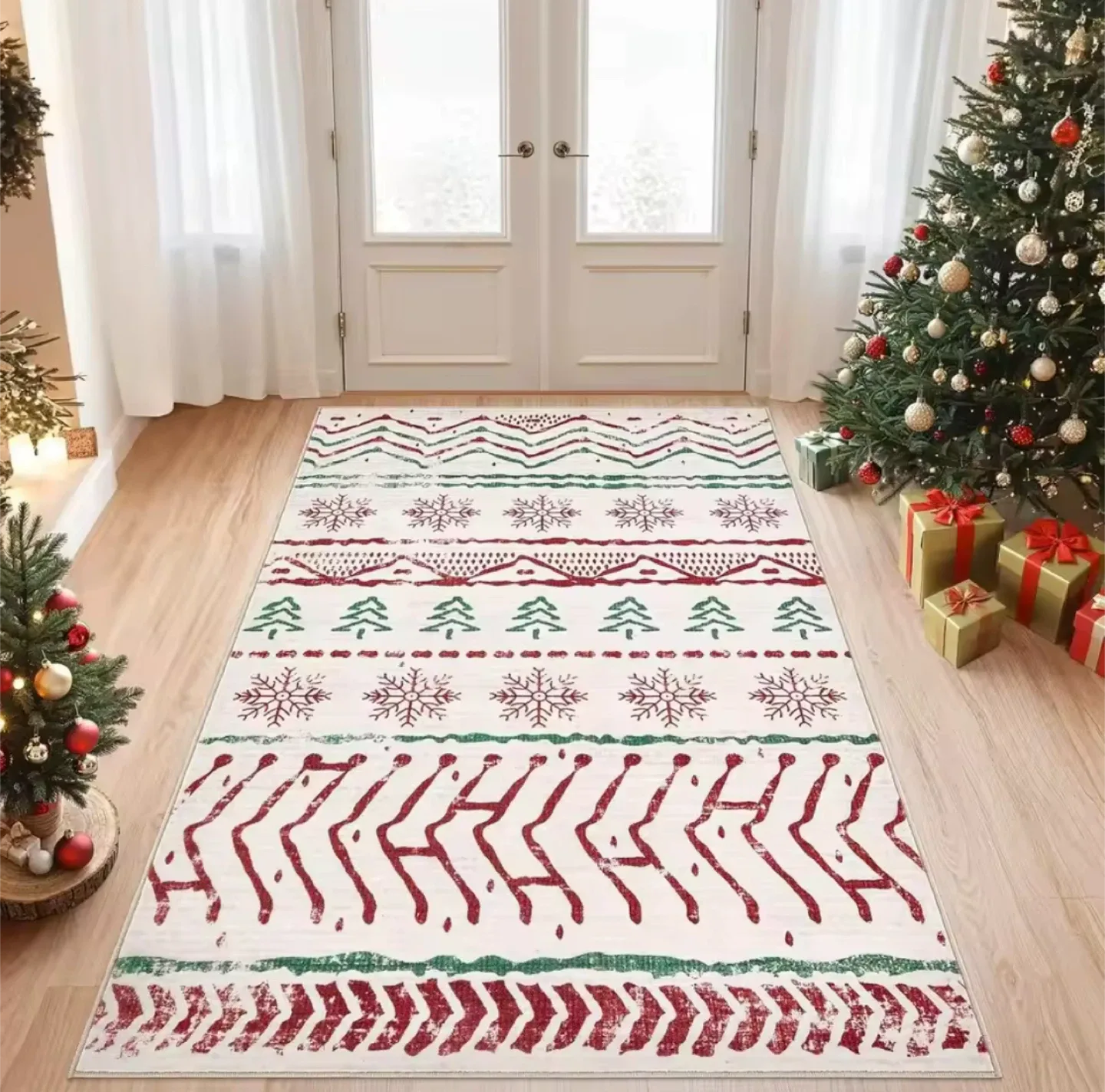 Christmas Patterned Area Rug thumbnail