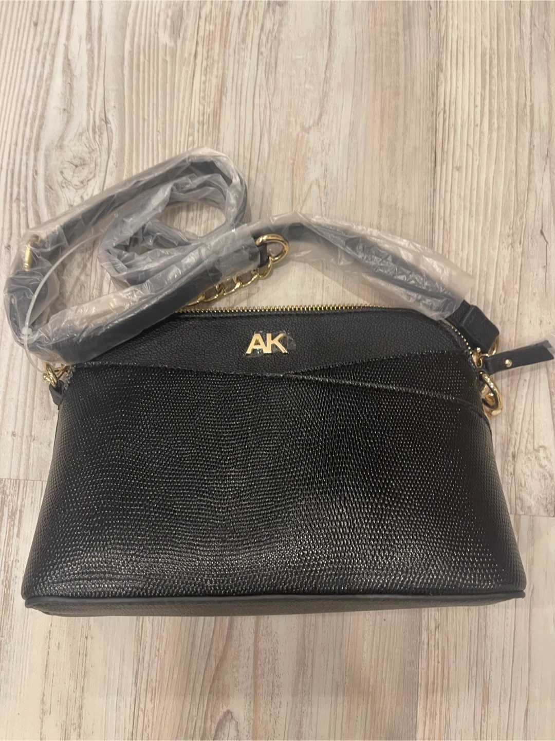 leather purse Black for party