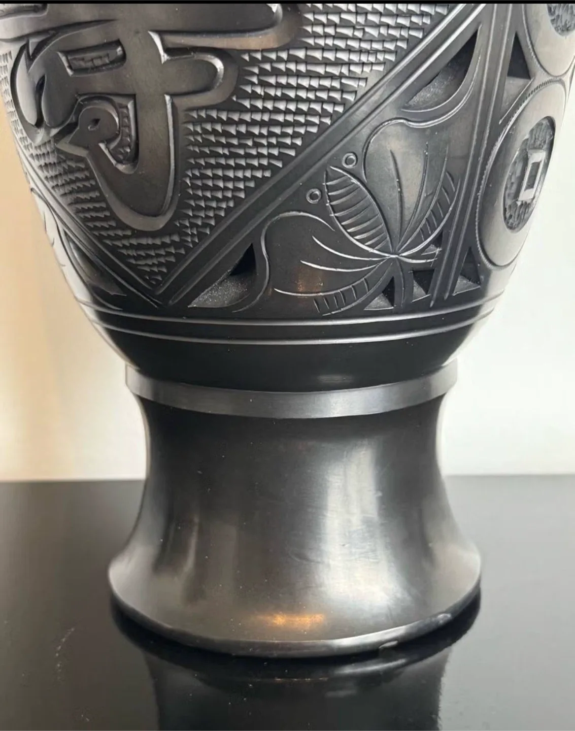 Black Decorative Vase image indicator(2)
