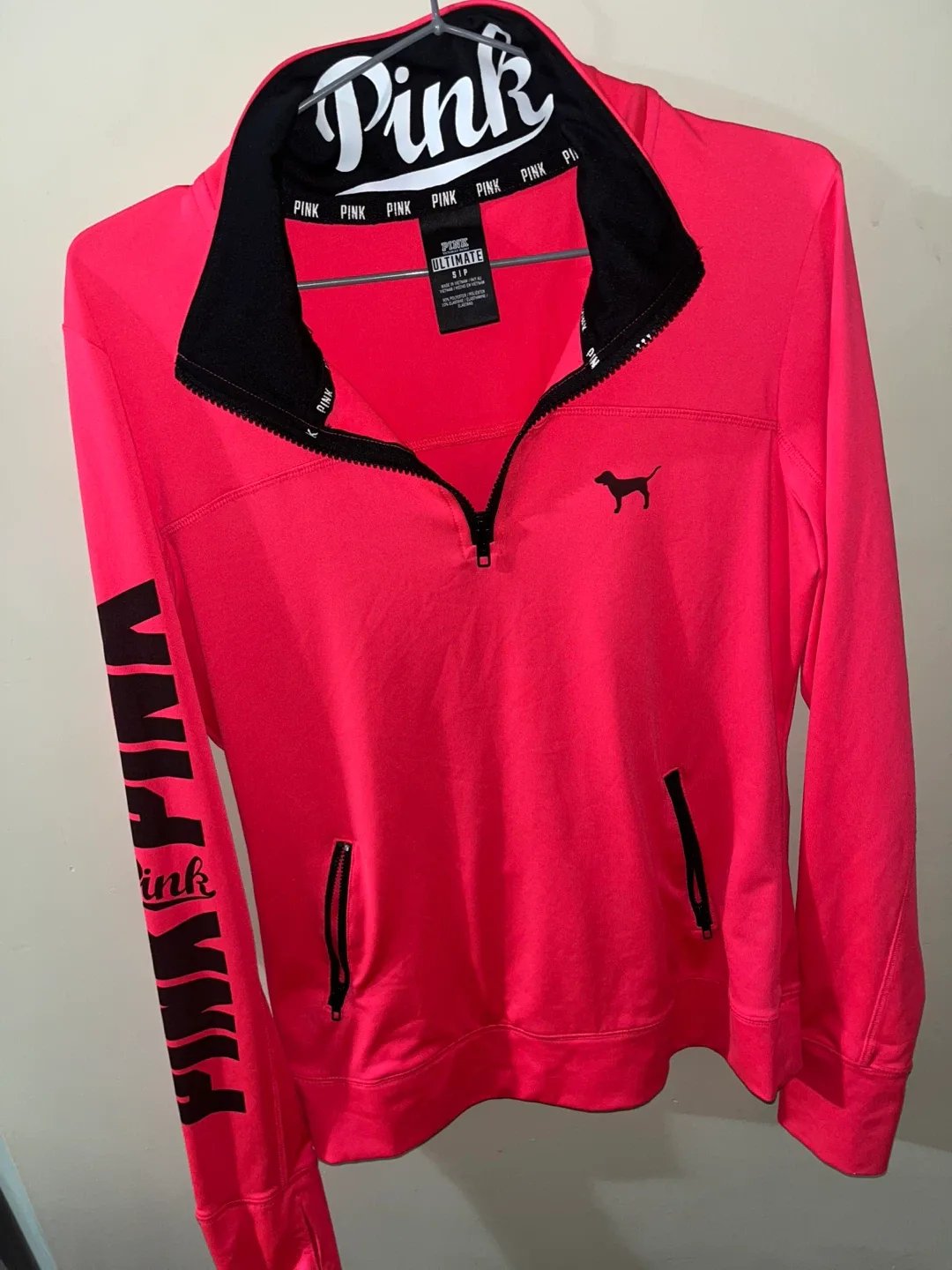 PINK Ultimate Half Zip Pullover thumbnail