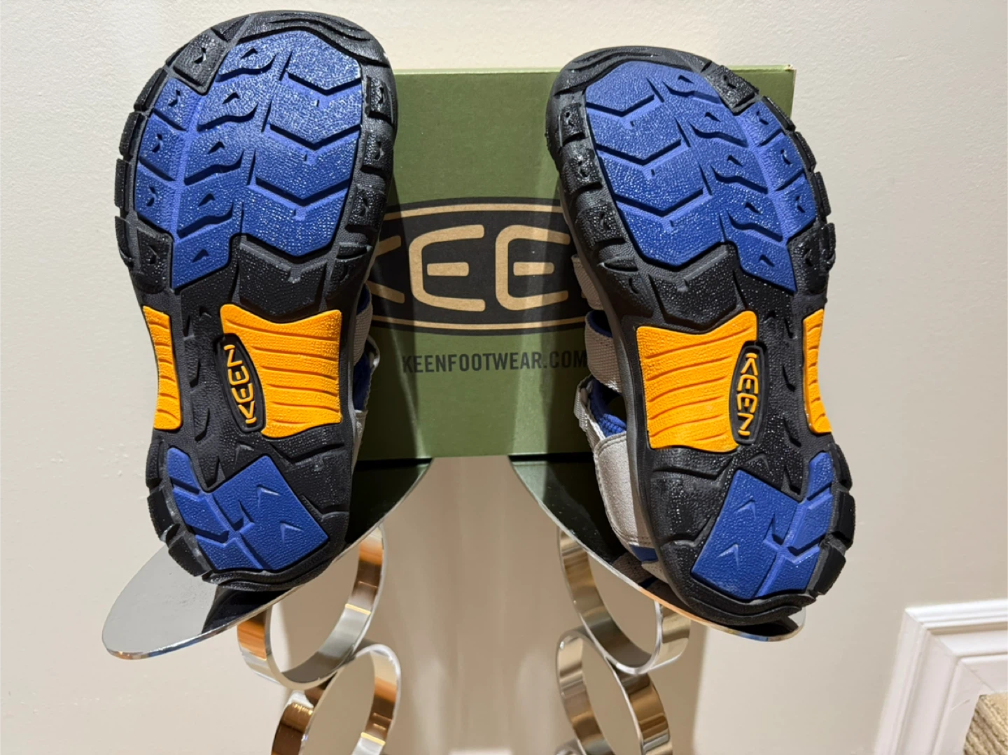 Keen Newport H2 Youth Sandals - Size 5 - Paloma/Galaxy Blue - photo 3