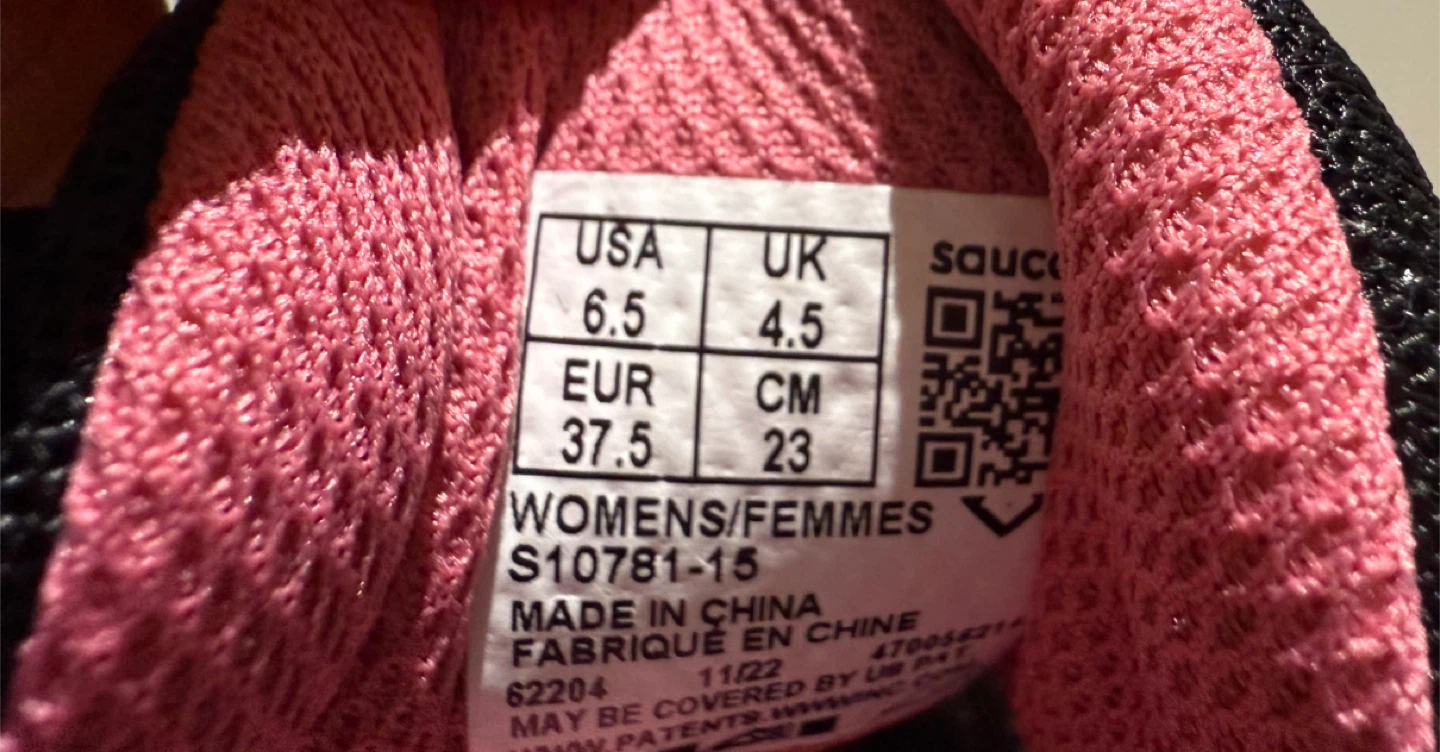 Saucony Cohesion 15 Grey/Pink Women's Size 6.5 - photo 4