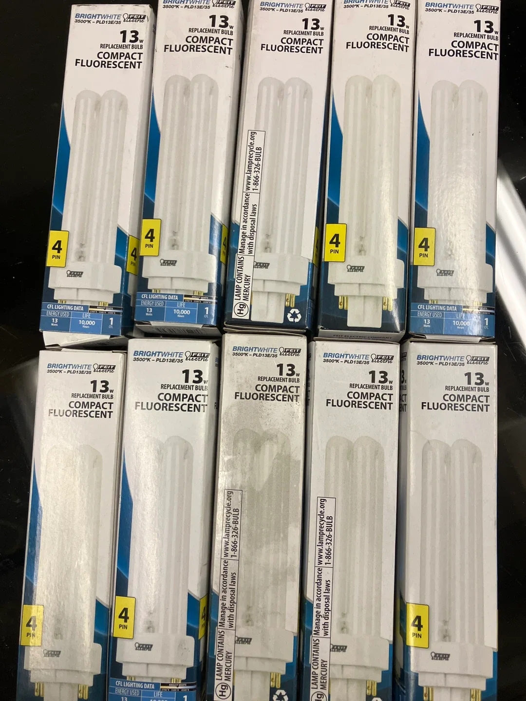 10- Feit Electric 13W Compact Fluorescent Bulb thumbnail