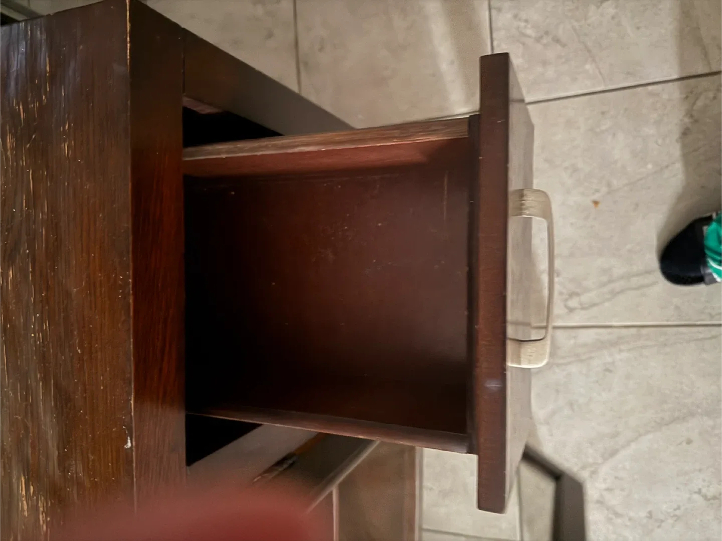 Dark Wood Media Console image indicator(3)