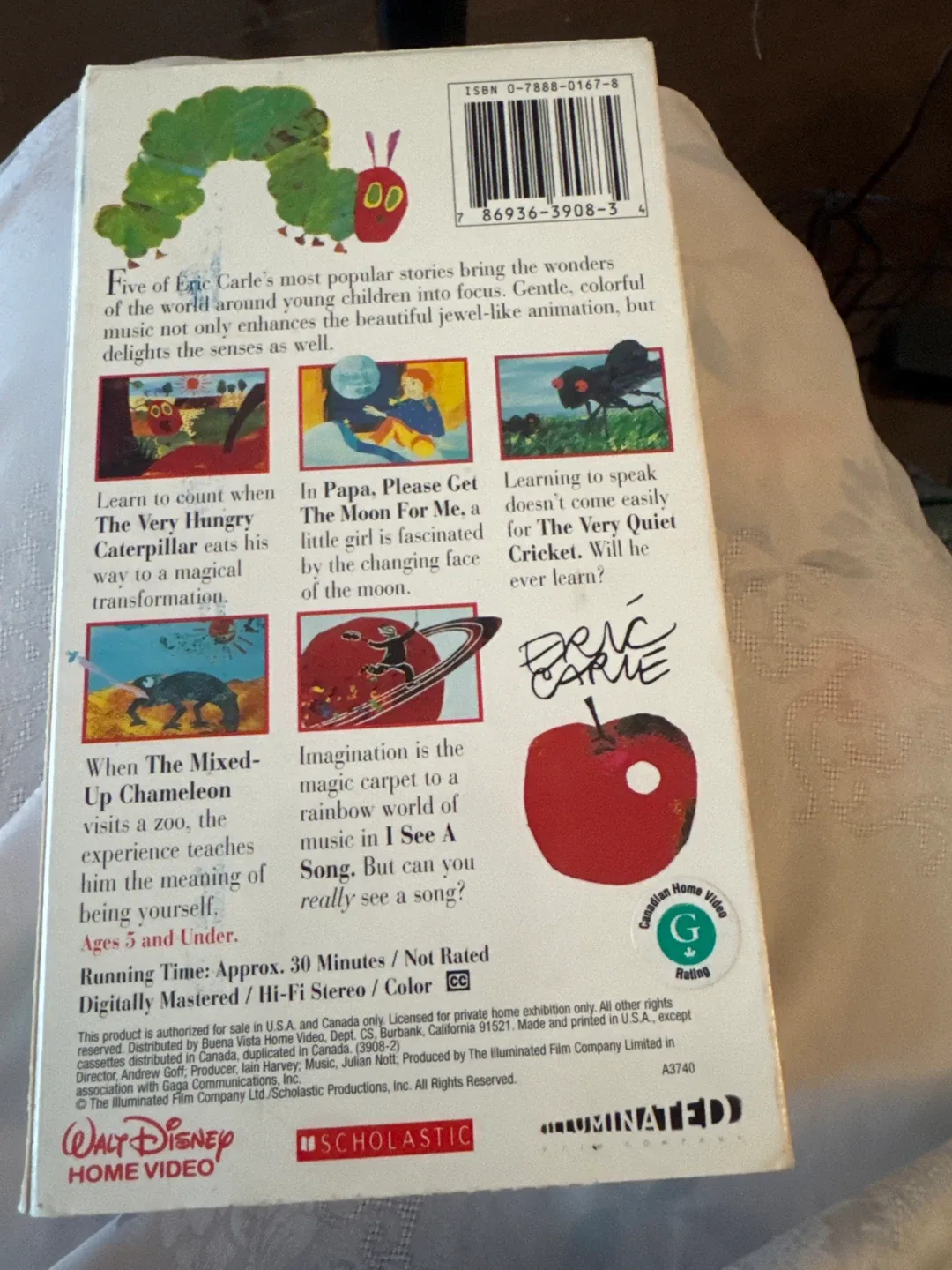 The Very Hungry Caterpillar VHS Tape image indicator(2)