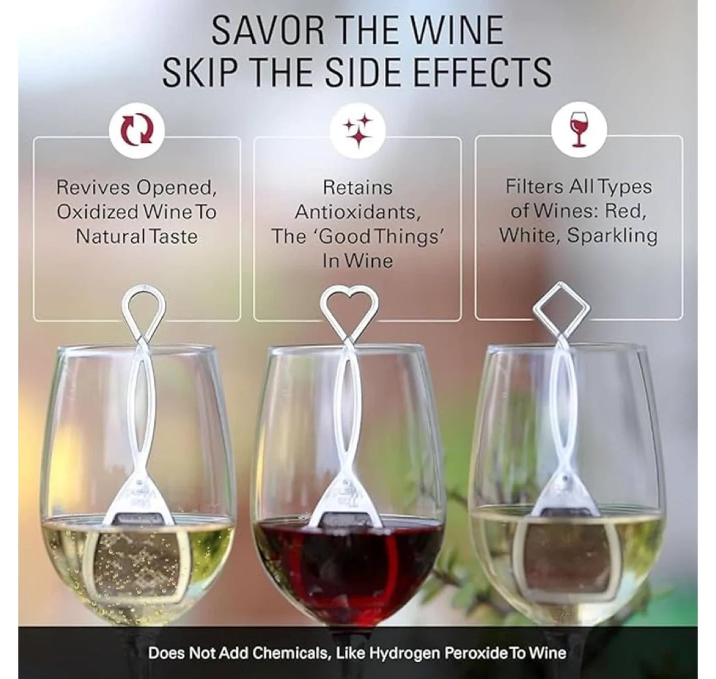 PureWine The Wand Wine Purifier 3-Pack image indicator(6)