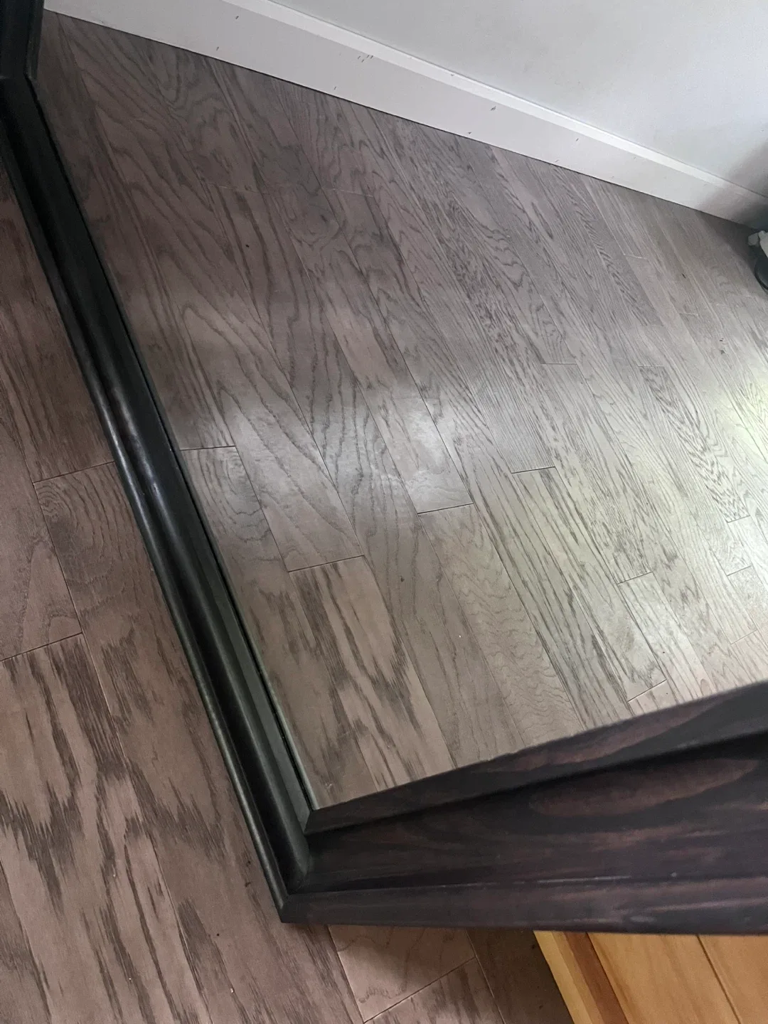 IKEA Large Mirror - HEMNES Black-Brown Square 🥕 image indicator(6)