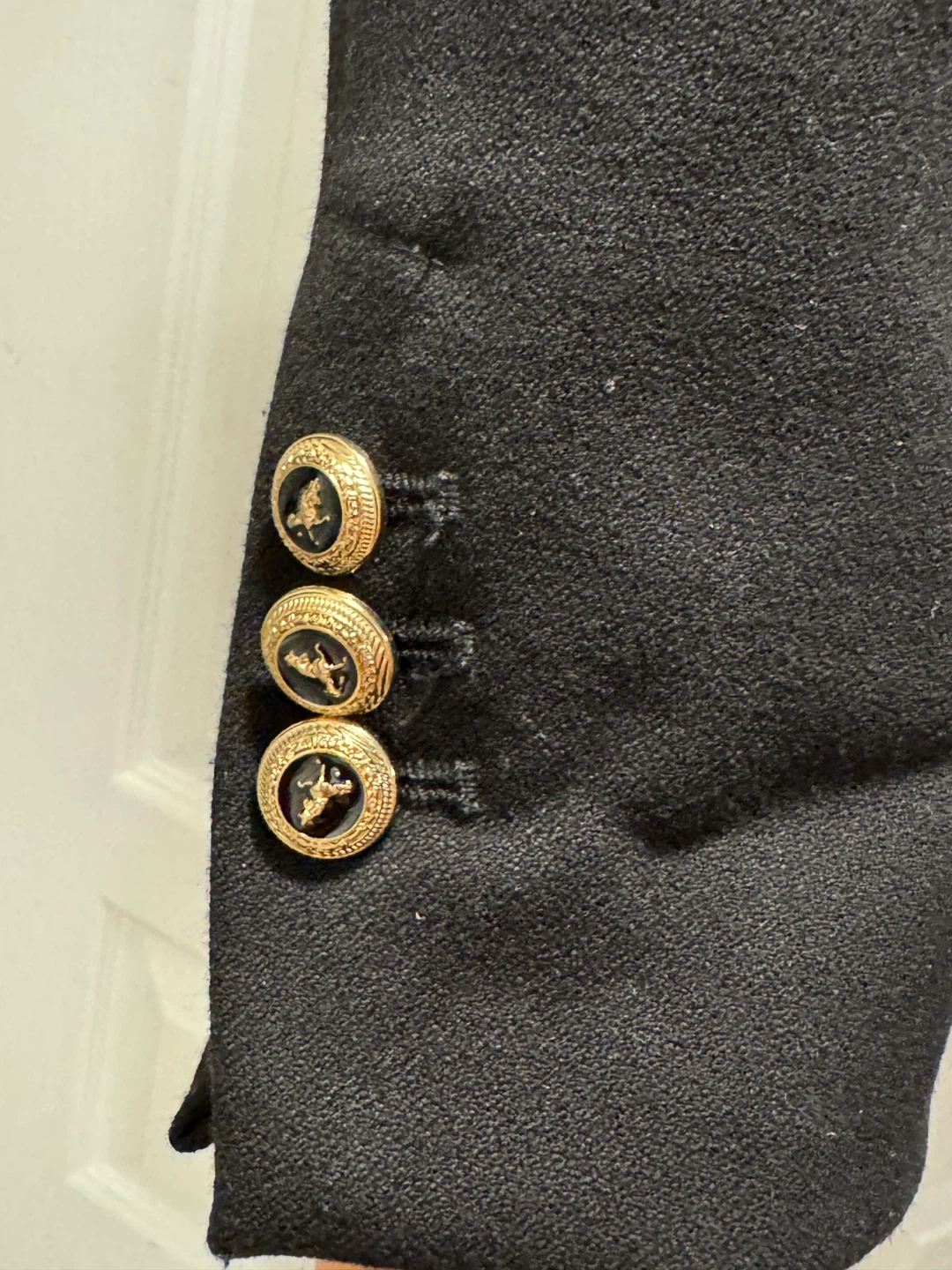 Zara Black Double Breasted Blazer - XS - photo 3