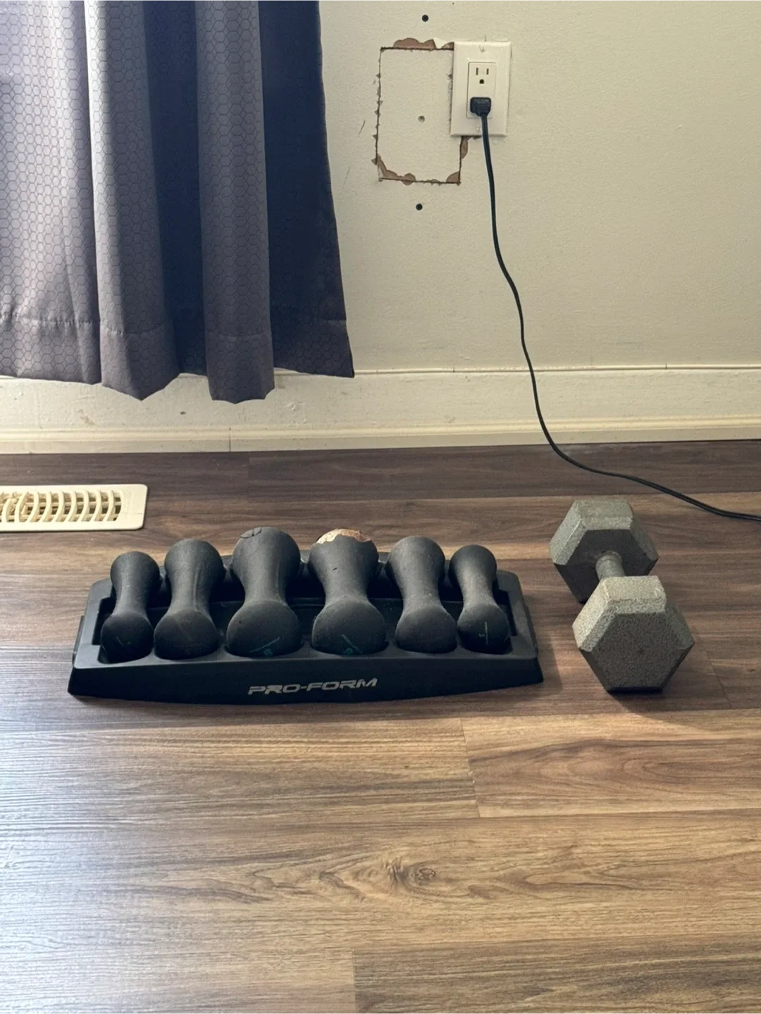 Pro-Form Dumbbell Set with Rack thumbnail