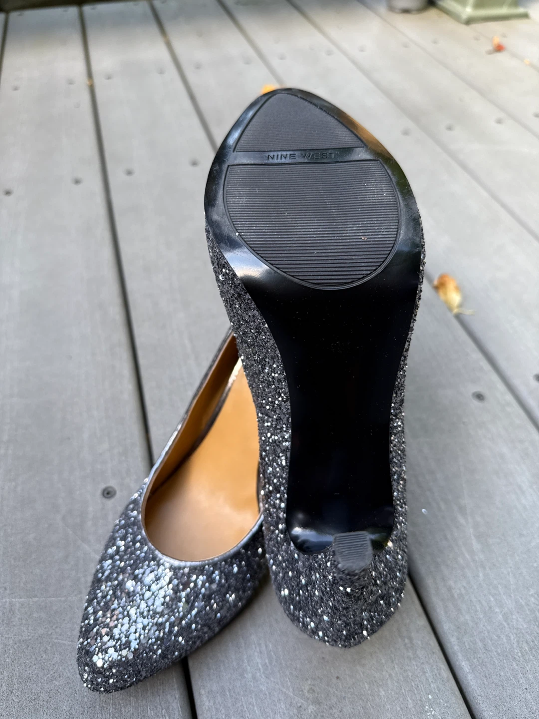 Nine West Glitter Heels, Size 9.5 - photo 2