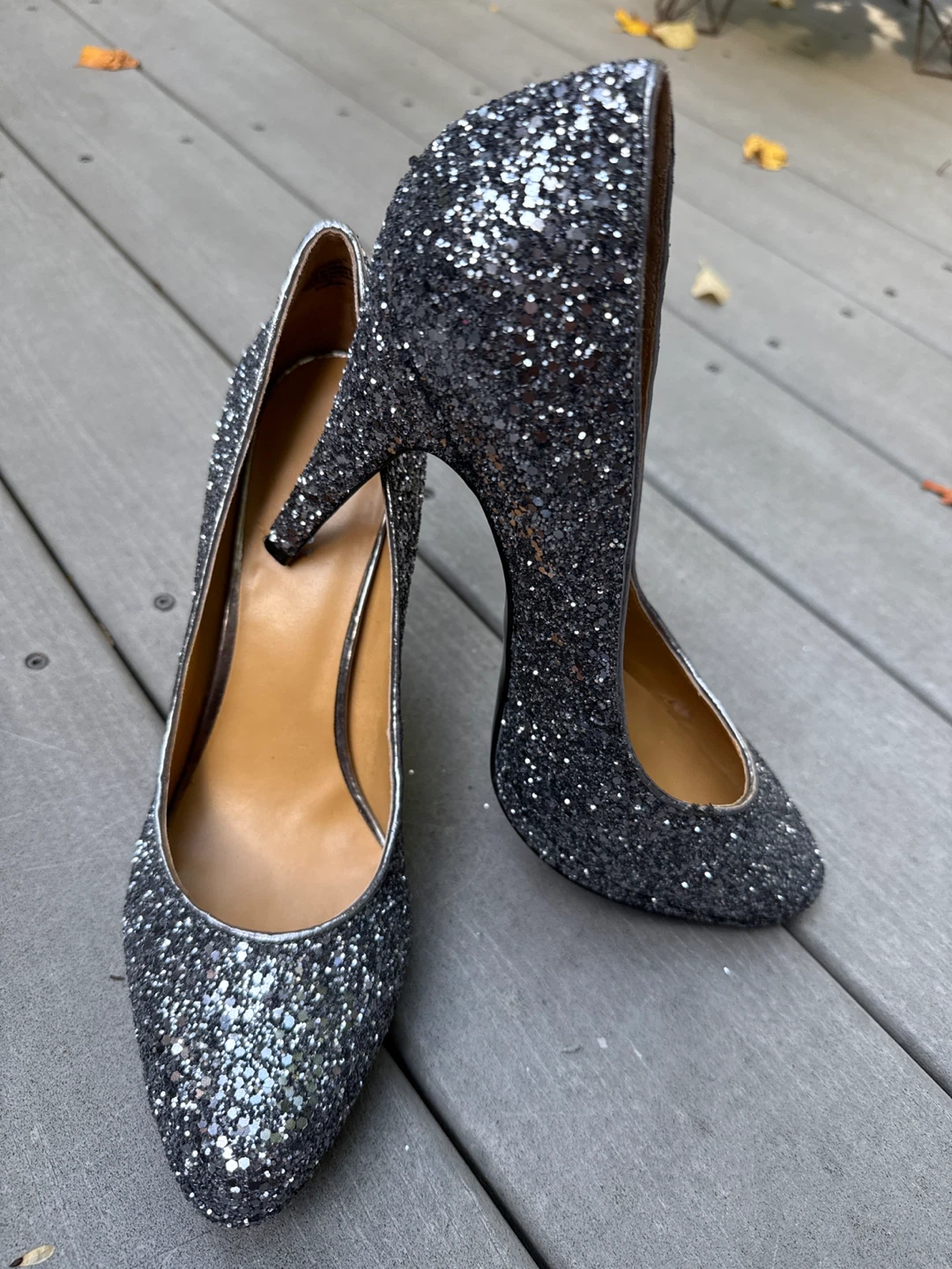 Nine West Glitter Heels, Size 9.5 - photo 3