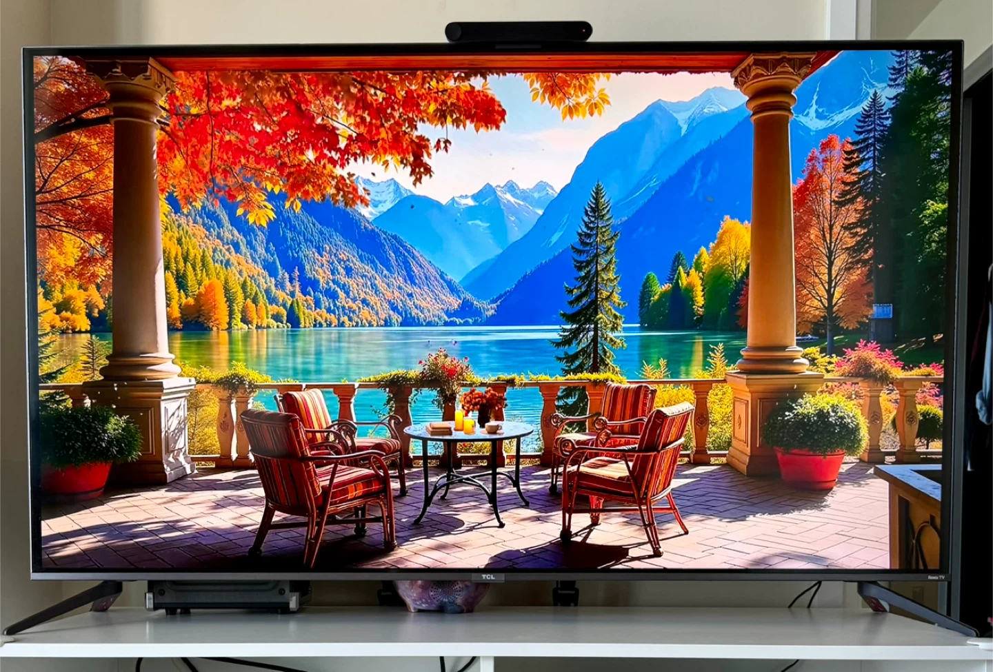 TCL 55 inch 4K QLED SMART ROKU TV DOLBY Vision