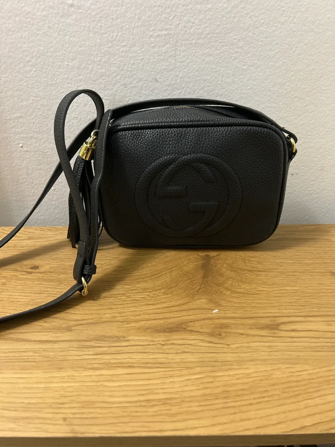 Gucci Soho Disco Bag Black Leather thumbnail