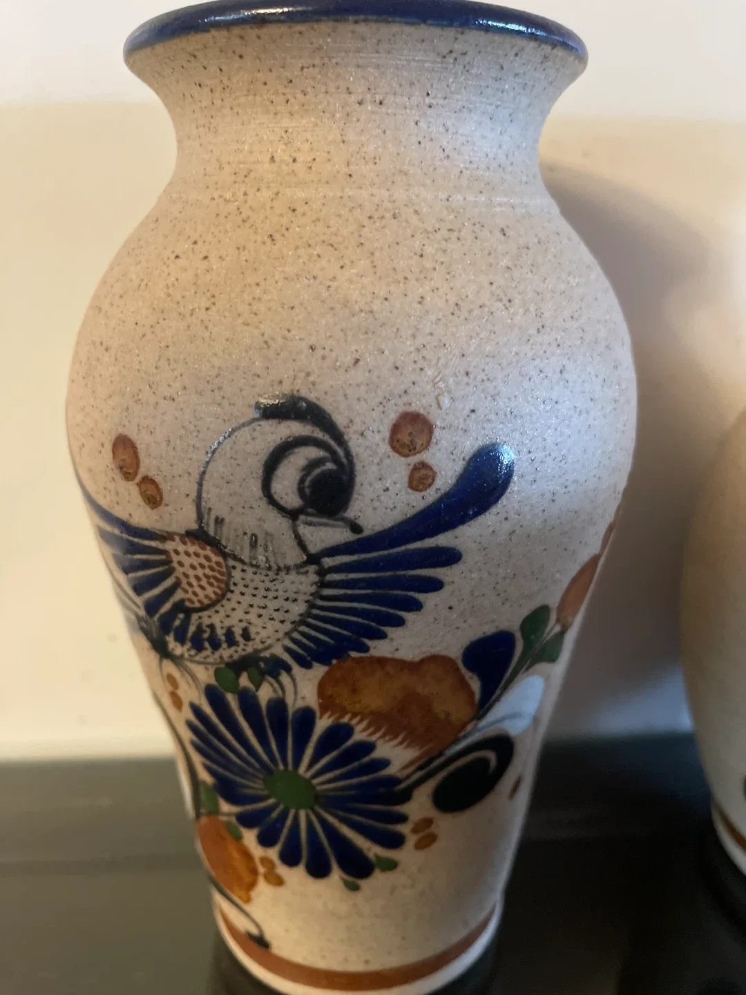 Hand-Painted Mexican Pottery Vases (Set of 3) image indicator(3)