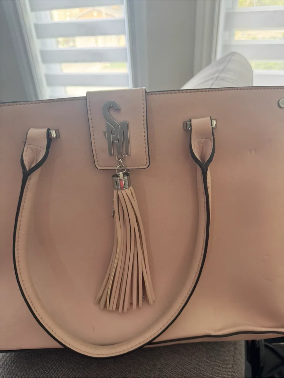 Steve Madden Pink Tote Bag thumbnail