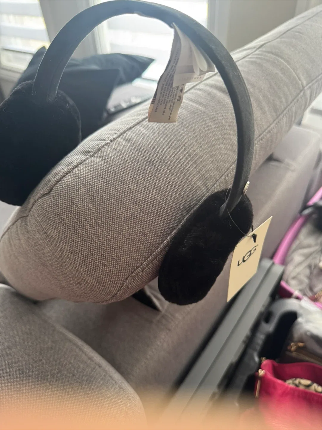UGG Black Earmuffs - One Size image indicator(5)
