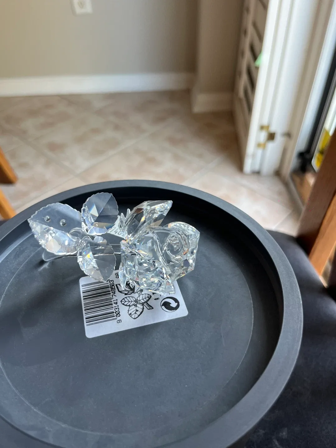 Swarovski Silver Crystal Rose  Figurine image indicator(4)