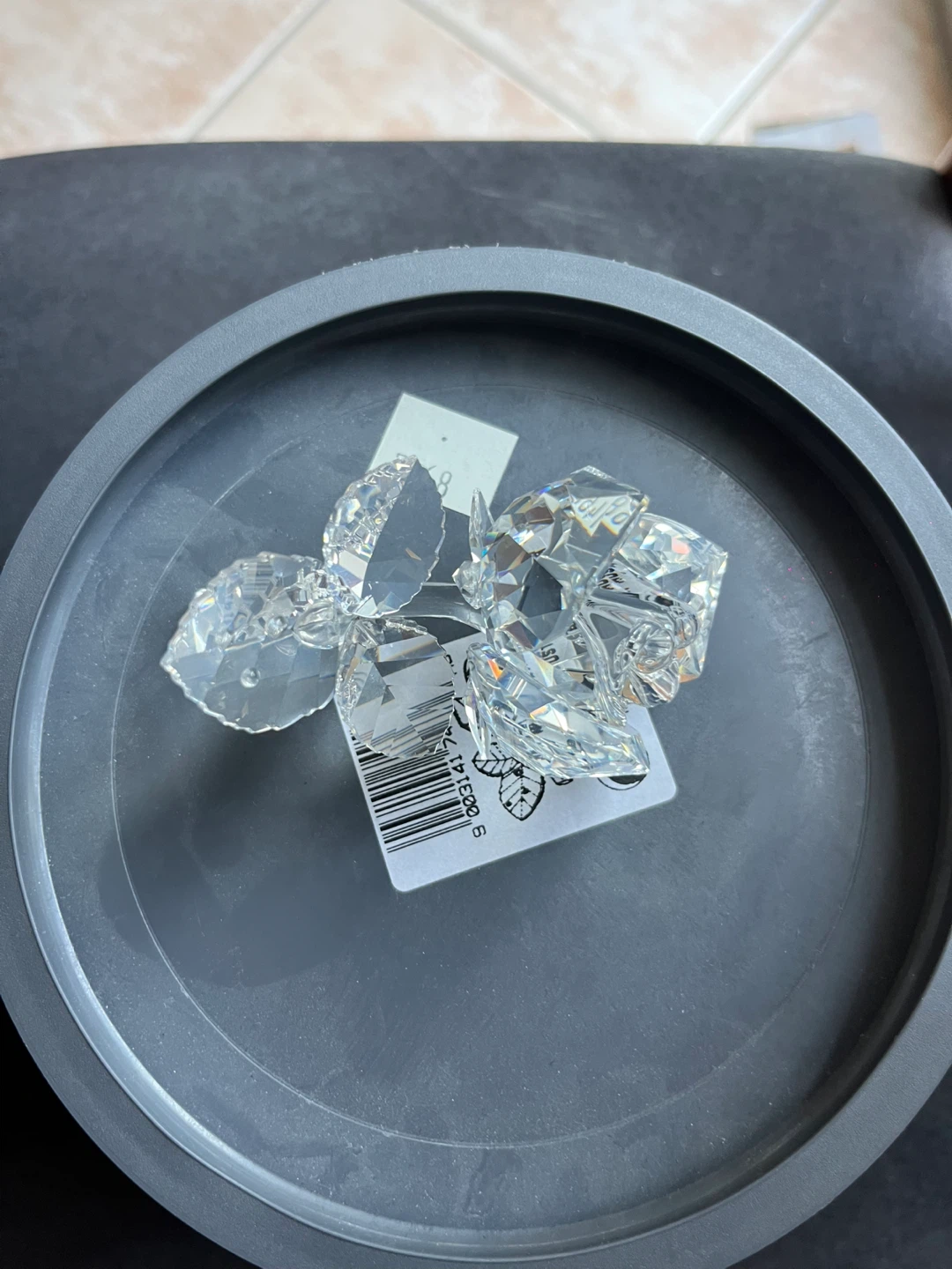 Swarovski Silver Crystal Rose  Figurine - photo 5