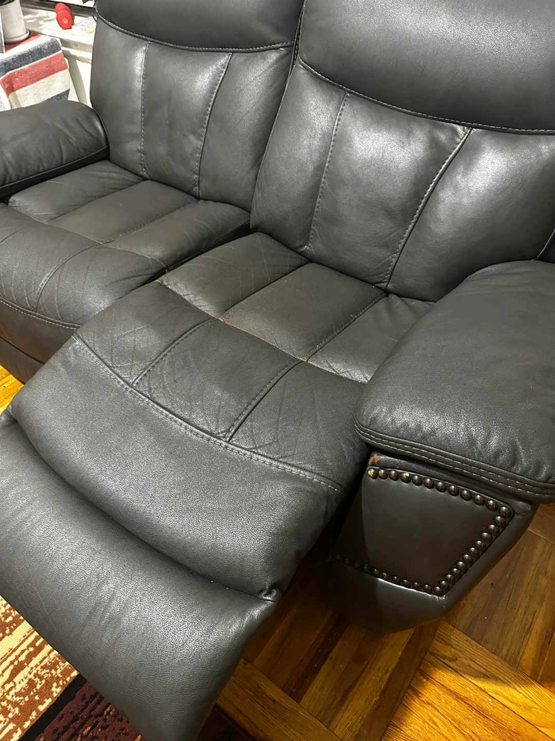 Reclining Sofa - Gray - photo 2