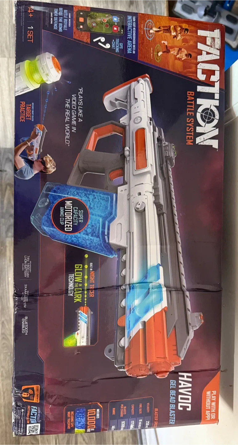 Faction Battle System Havoc Gel Bead Blaster - New thumbnail