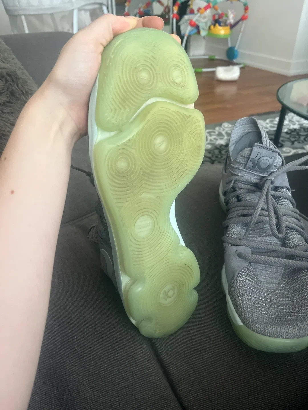 Nike KD 10 Cool Grey Men’s  Basketball Shoes image indicator(8)