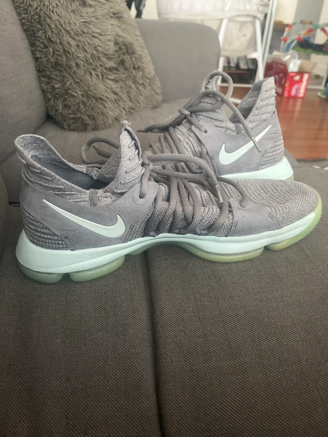 Nike KD 10 Cool Grey Men’s  Basketball Shoes thumbnail