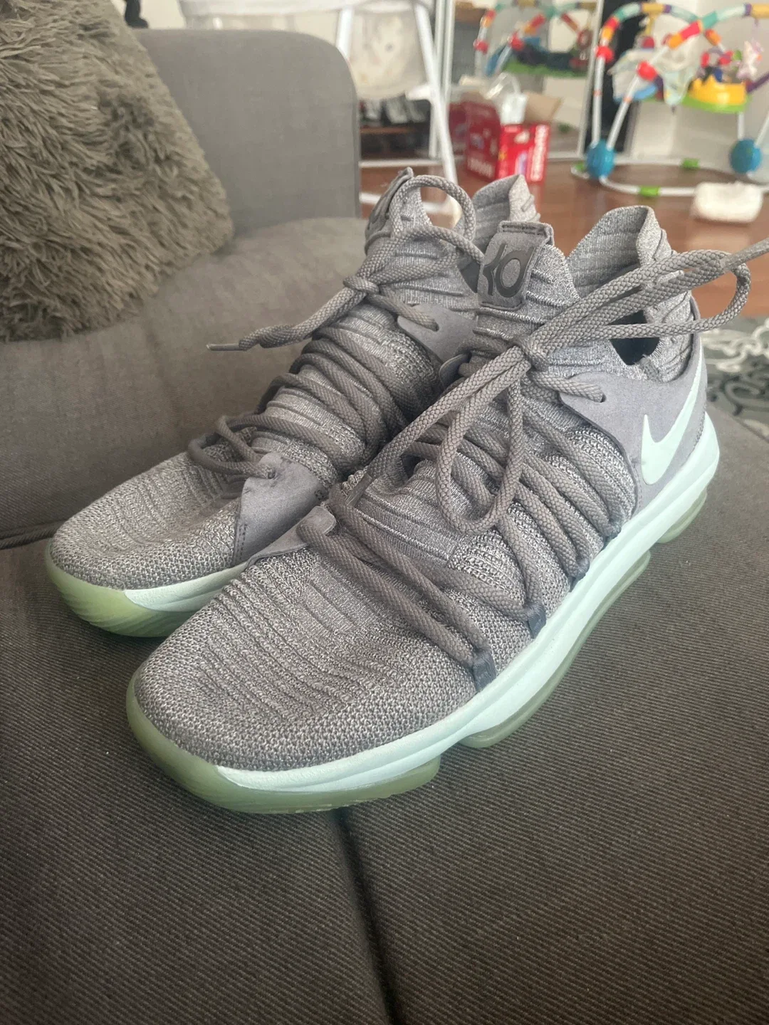 Nike KD 10 Cool Grey Men’s  Basketball Shoes image indicator(3)