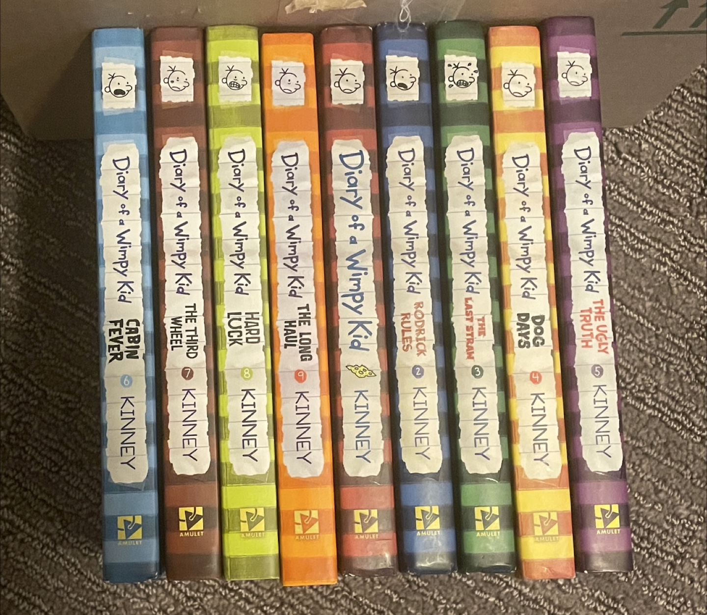 Diary of a Wimpy Kid Book Series by Jeff Kinney
