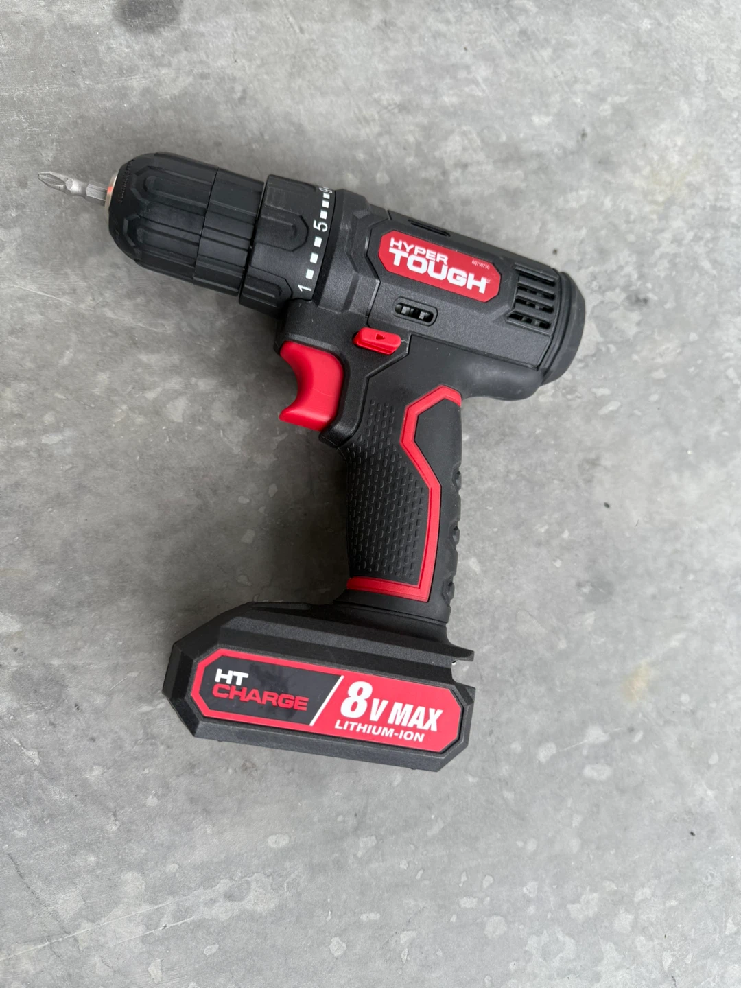 Hyper Tough 8V MAX Lithium-Ion Drill/Driver Kit - photo 2