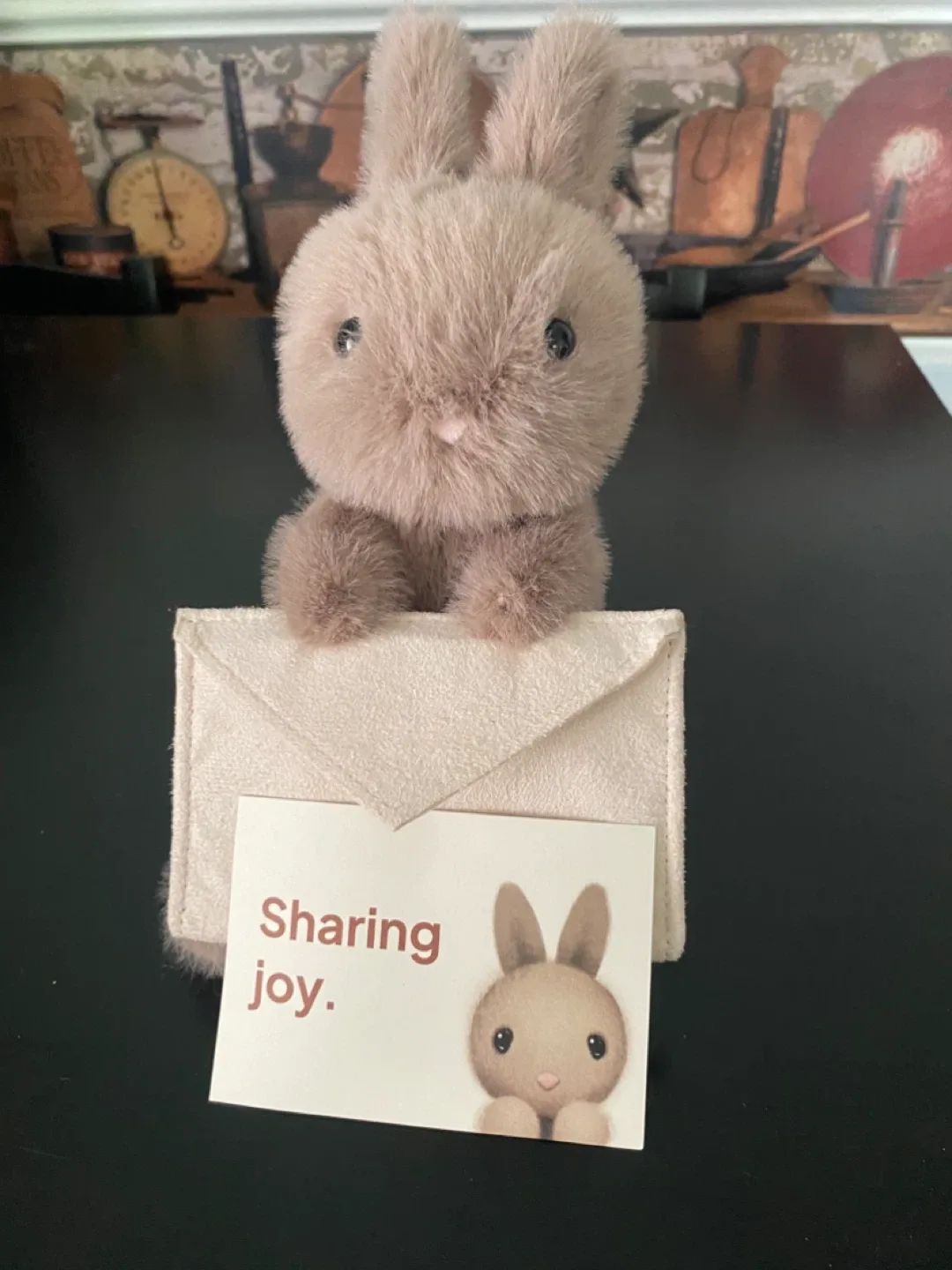 NEW! Jellycat “Messenger Bunny” Plush Toy with tags! thumbnail