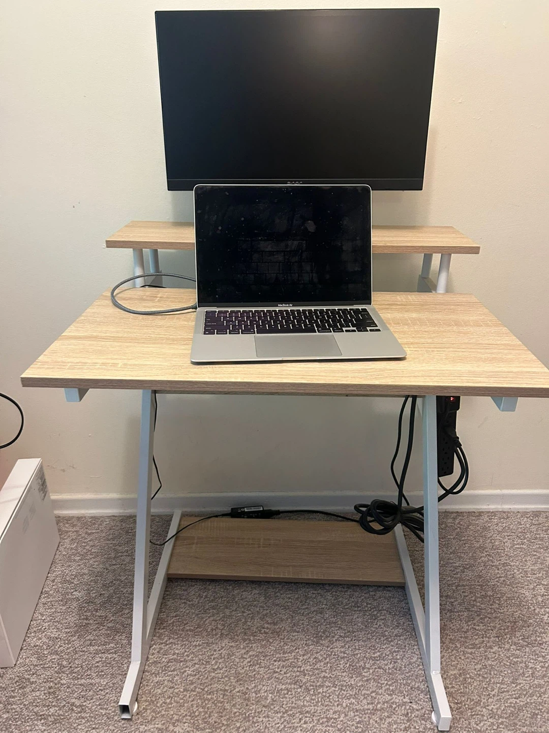 Compact Desk with a removable Monitor Shelf – $49 OBO
