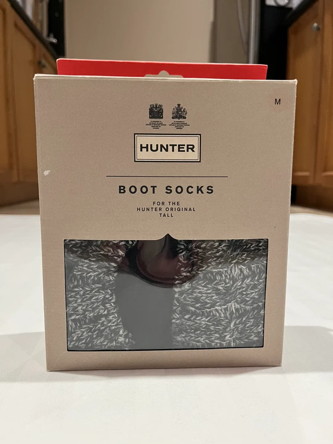 NEW Hunter Boot Socks - Original Tall - Size M - New in Box image indicator(2)