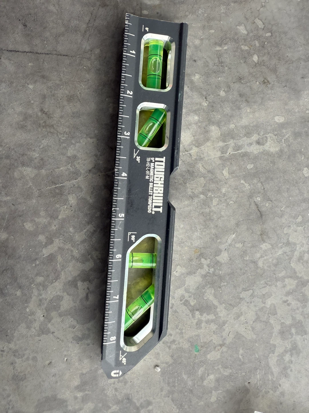 ToughBuilt 9-inch Bullet Torpedo Level - photo 2