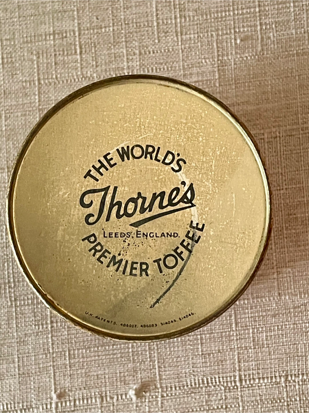 🥕Thorne's Premier Toffee Tin - Collectible - photo 4