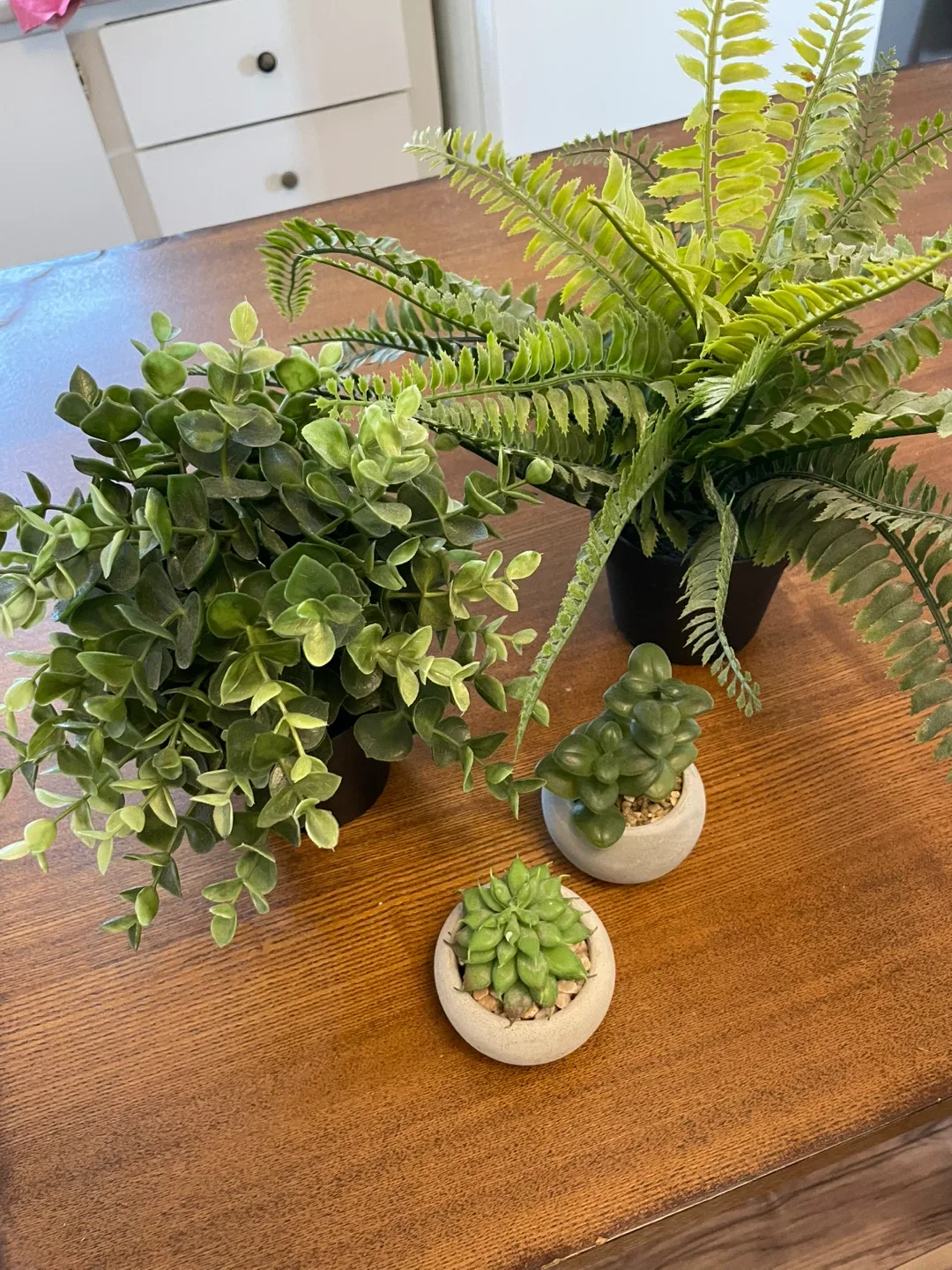 Artificial Potted Plants - Set of 4 thumbnail