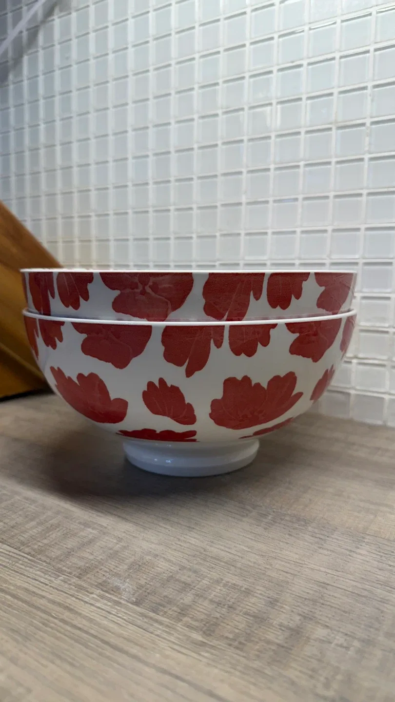 Simons Maison Floral Bowl 8 inches thumbnail