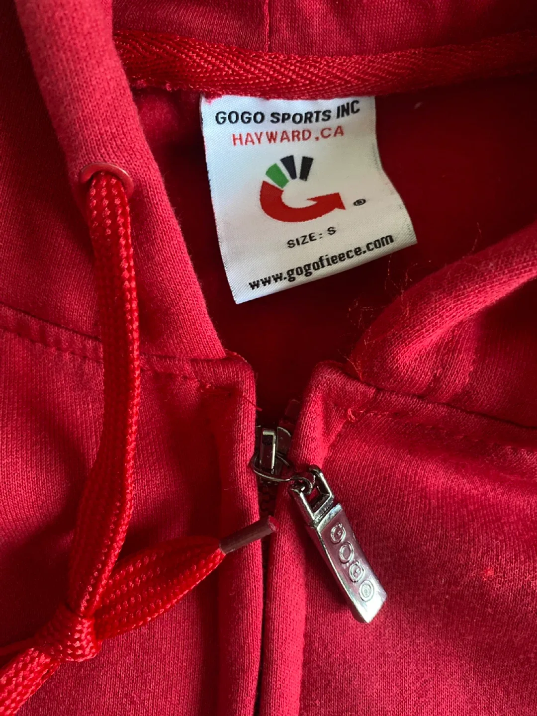 Gogo Fleece San Francisco Hoodie 🥕 Size S image indicator(2)