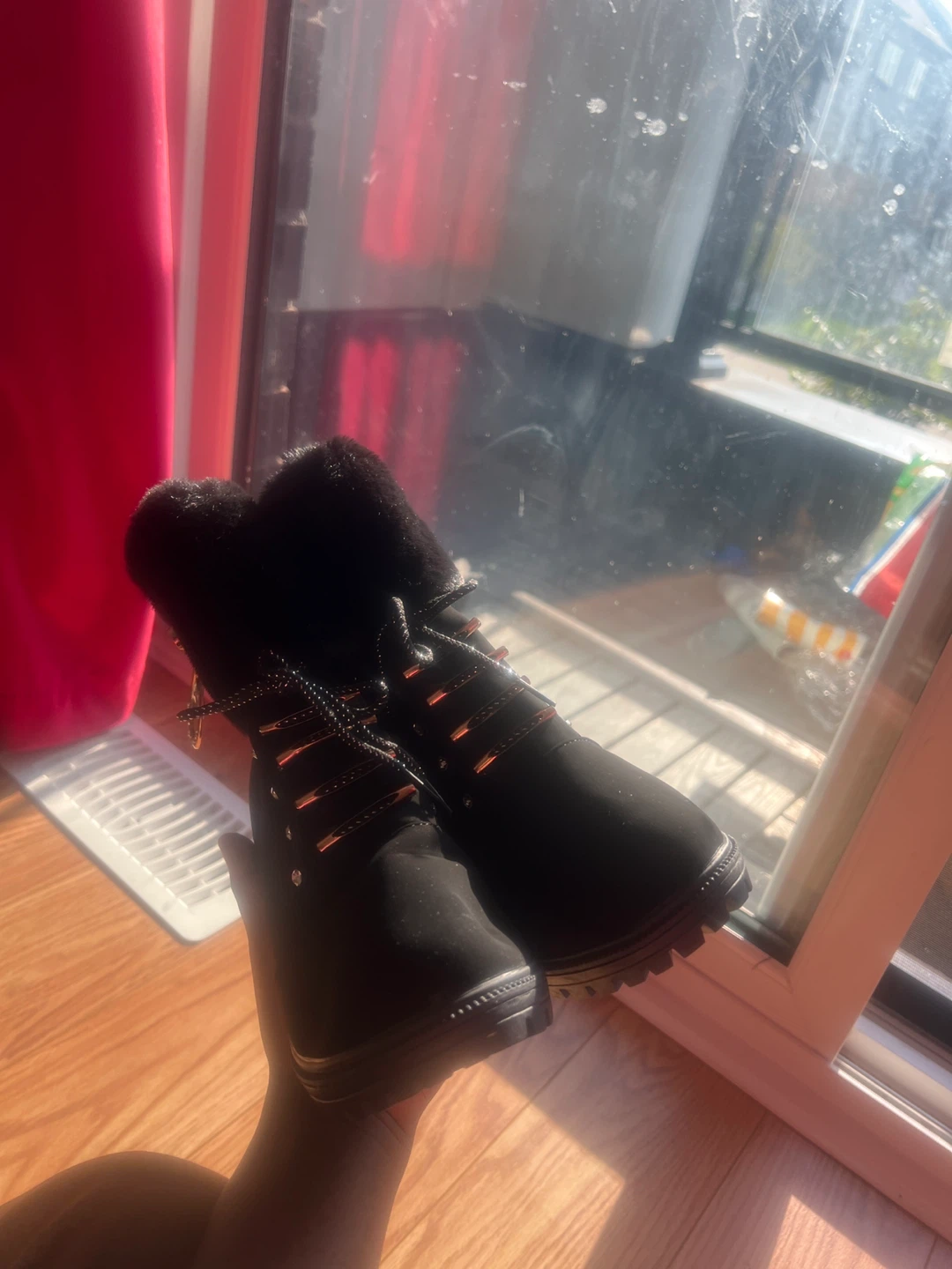 Black Ankle Boots - Size 8 - photo 5