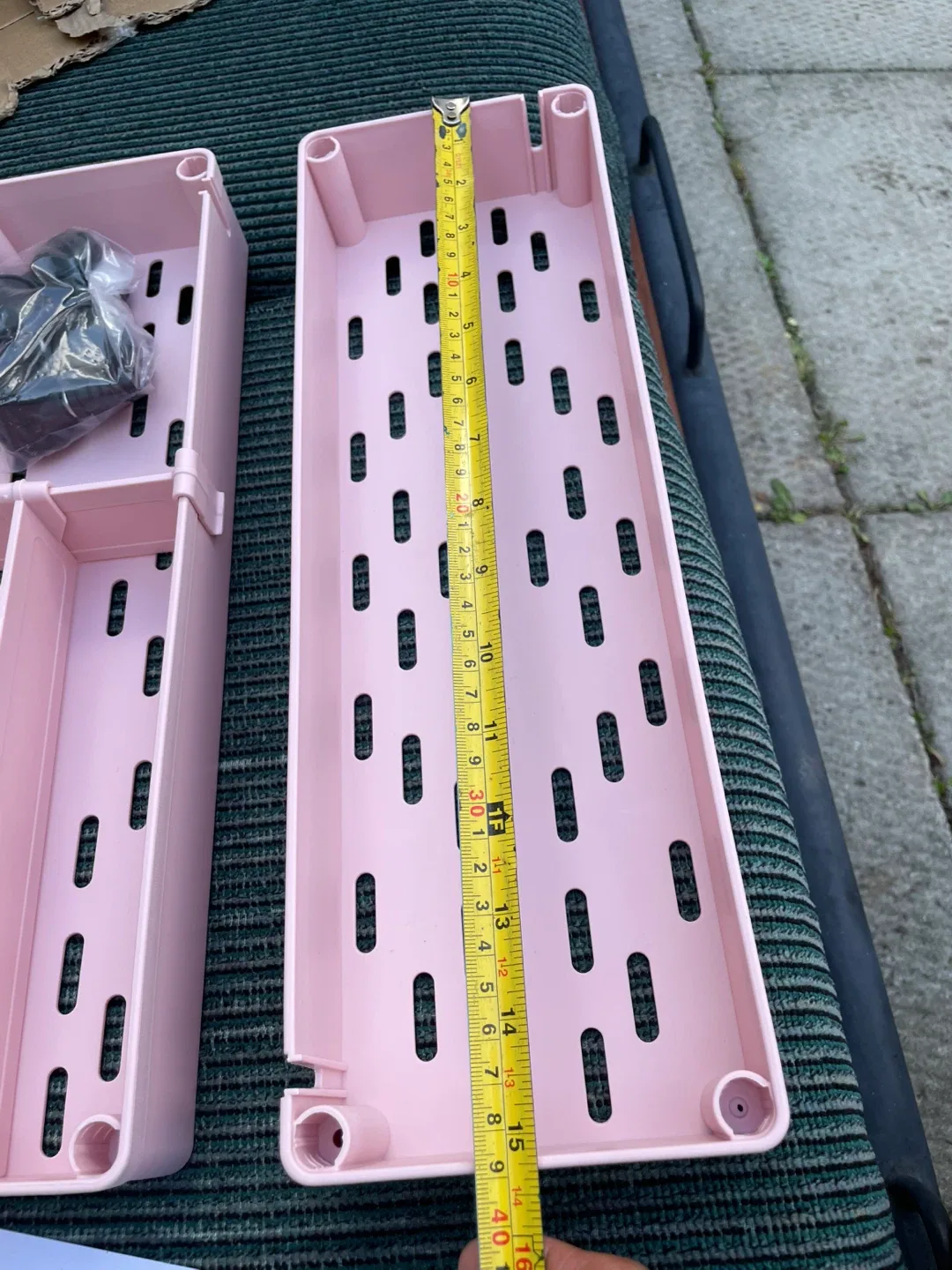Pink 4-Tier Rolling Utility Cart - New in Box! thumbnail